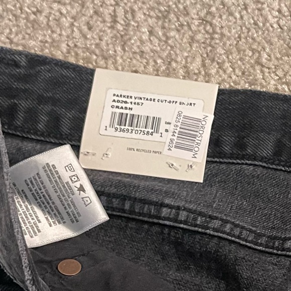 Agolde Parker shorts NWT - Picture 4 of 4